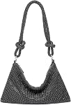 YUWITA Rhinestone Purse for Women Evening Bag Glitter Sparkly Mini Handbags