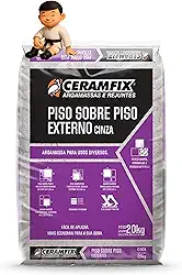 Argamassa Piso sobre Piso Externa Cinza 20Kg