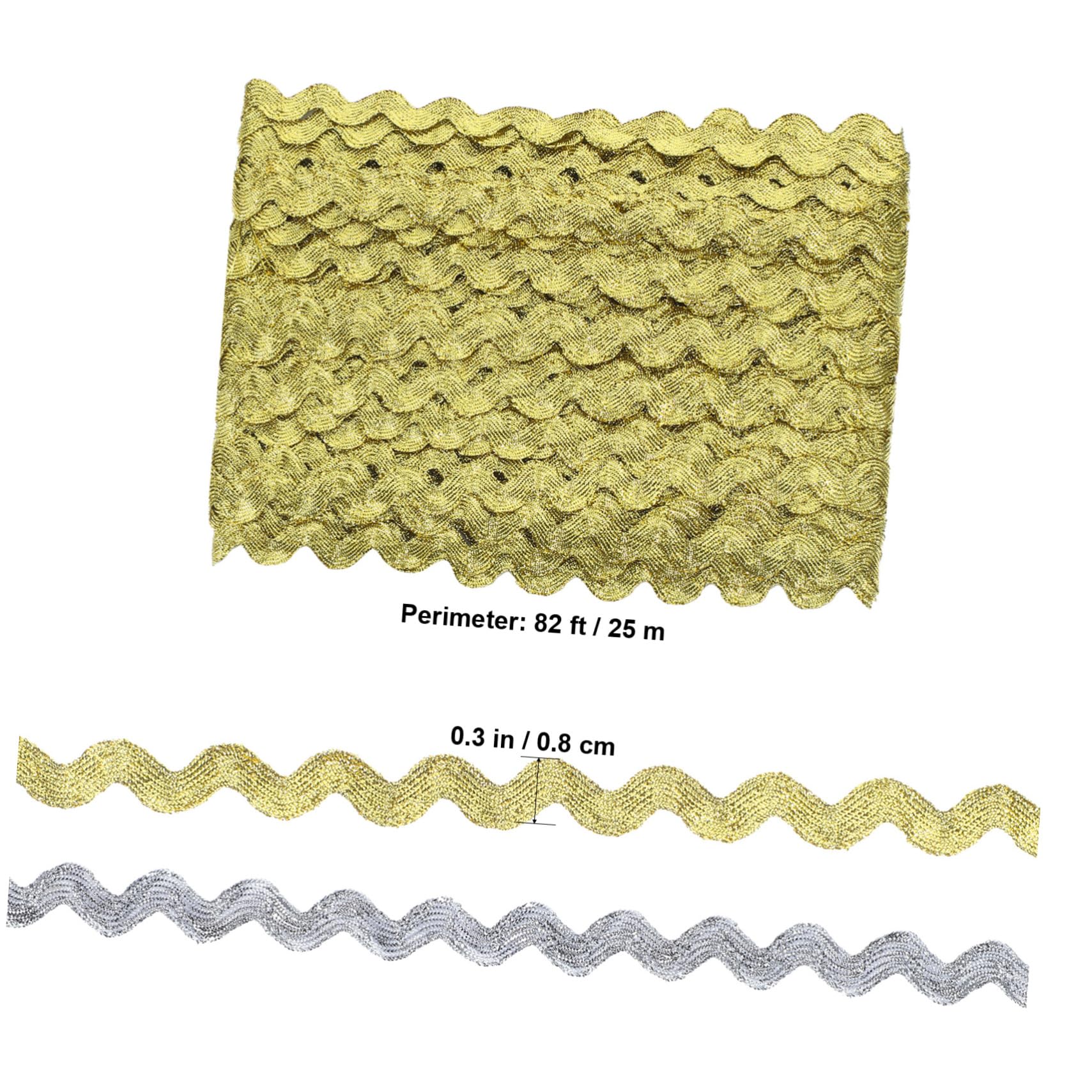 Housoutil 5 Set Nastro Decorativo Due Con Motivo Passamaneria Per Cucito Fai Da Te Totali Accessori Per Abbigliamento E Decorazioni 2 * 5