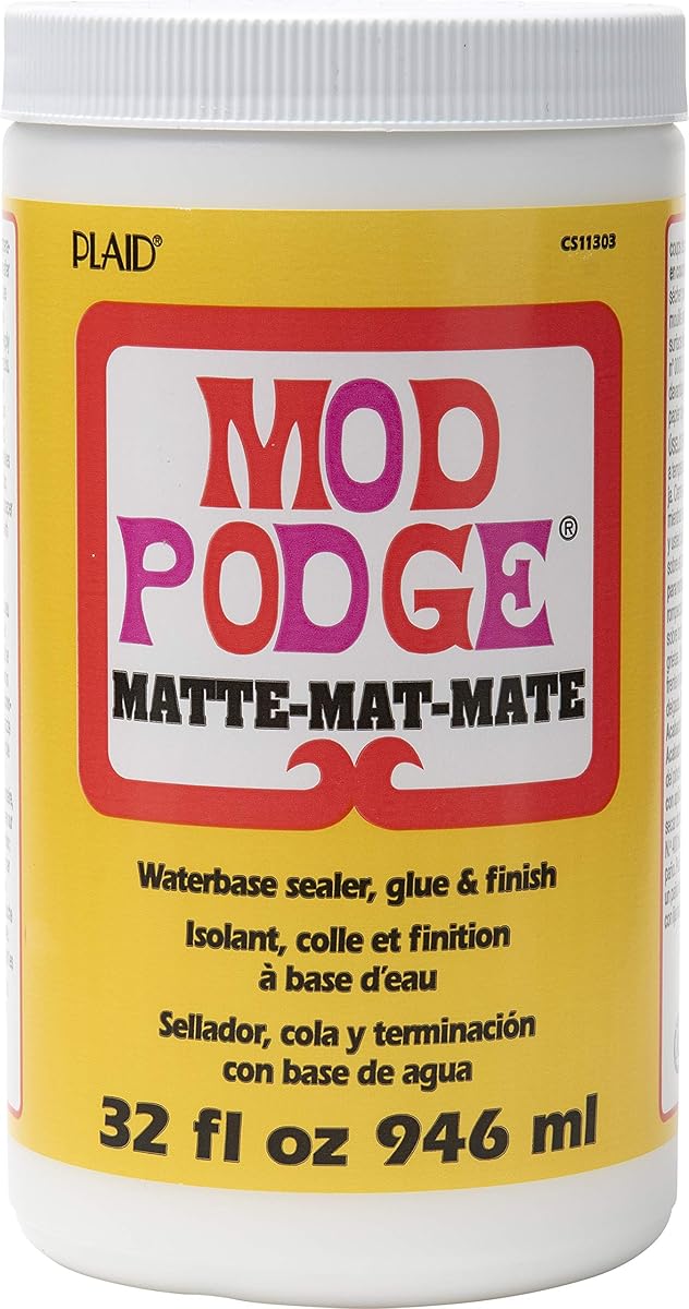 Mod Podge Matte Sealer, Glue & Finish