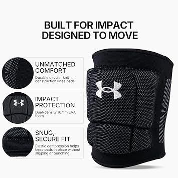 Under Armour Volleyball Knee Pads, Set of 2