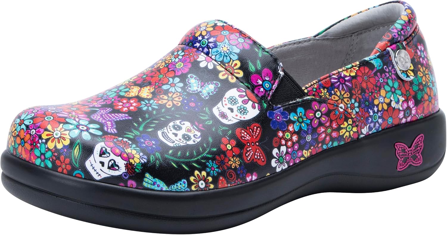 Alegria Women's Keli Ofrenda Leather Shoes 6-6.5 W US
