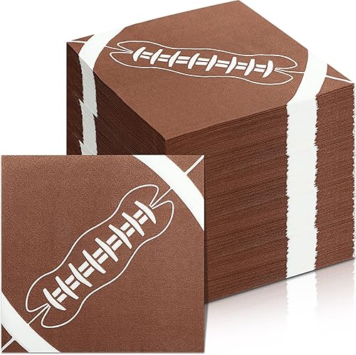 Miniatura 1 de 200 servilletas de fútbol de 3 capas para fiesta de cumpleaños de fútbol servilletas de papel desechables para tocar juego deportivo servilletas