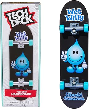 TECH DECK, World Industries Handboard; Authentic Mini Skateboards, Kids Toys for Boys & Girls, Ages 6 and up Hands Use Only
