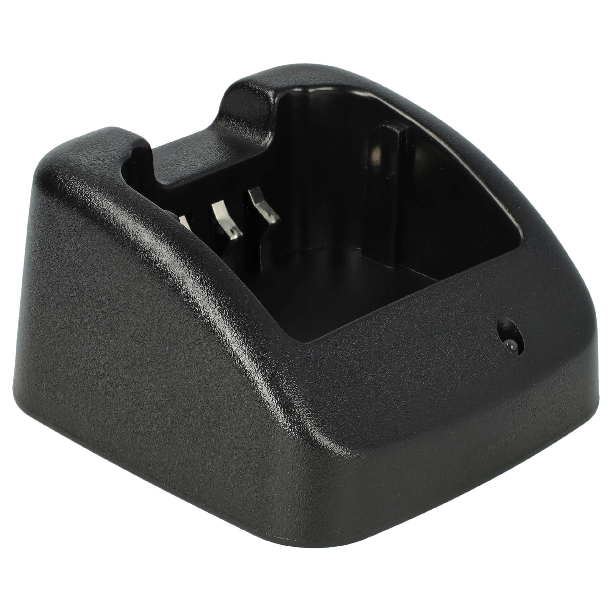 vhbw Cargador Compatible con Icom BP-232H, BP-232, BP-232WP, BP-232N, IC-4011 baterías de Radio - Estación de Carga + Fuente de alimentación, 9 V