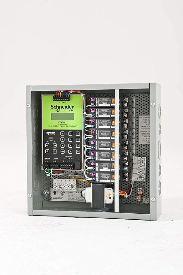 Schneider Electric Lighting Control Relay Panel