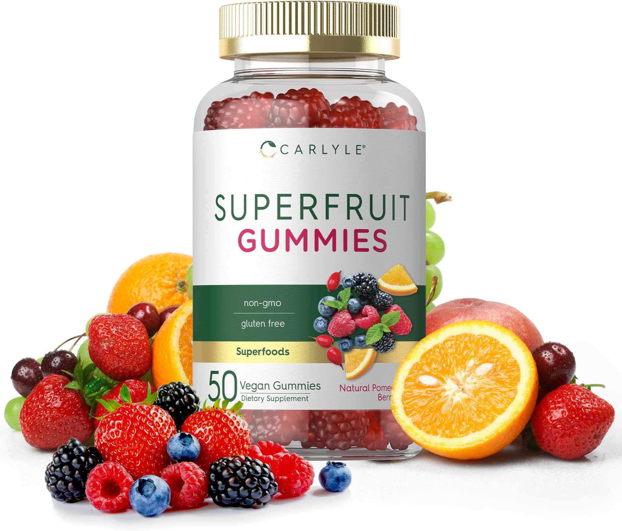 COUNTRY FARMS Fruits and Veggies Gummies, with Over 40 Farm
