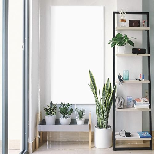 Miniatura 10 de WarmlyYours Ember Flex - Calentador eléctrico infrarrojo radiante, blanco, conexión doble, enchufe, cableado, 700 W, 47 x 24 pulgadas