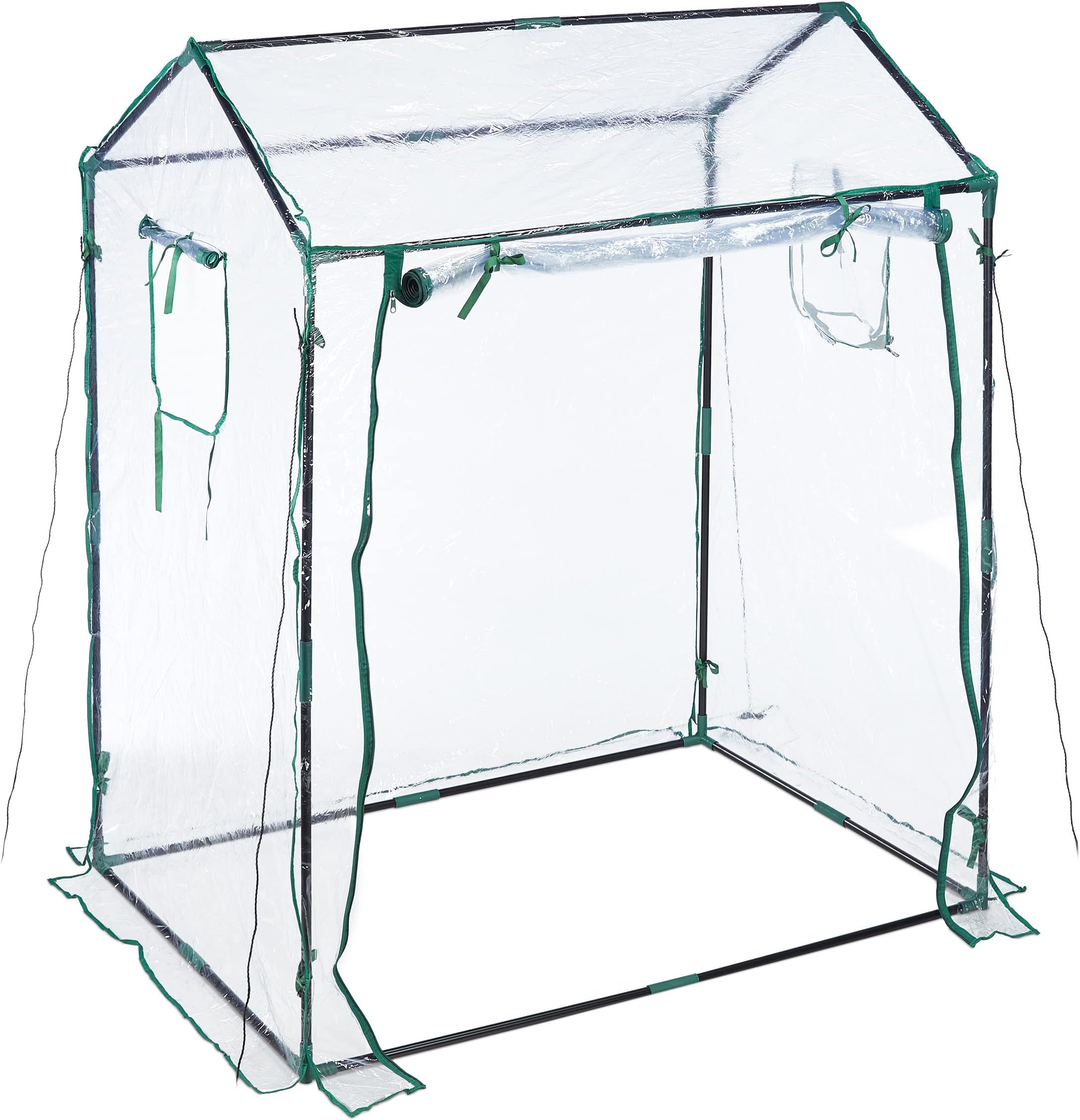 Yooyg Housse De Serre De Jardin Portable En PVC - 143 X 73 X 195 Cm - Résistante