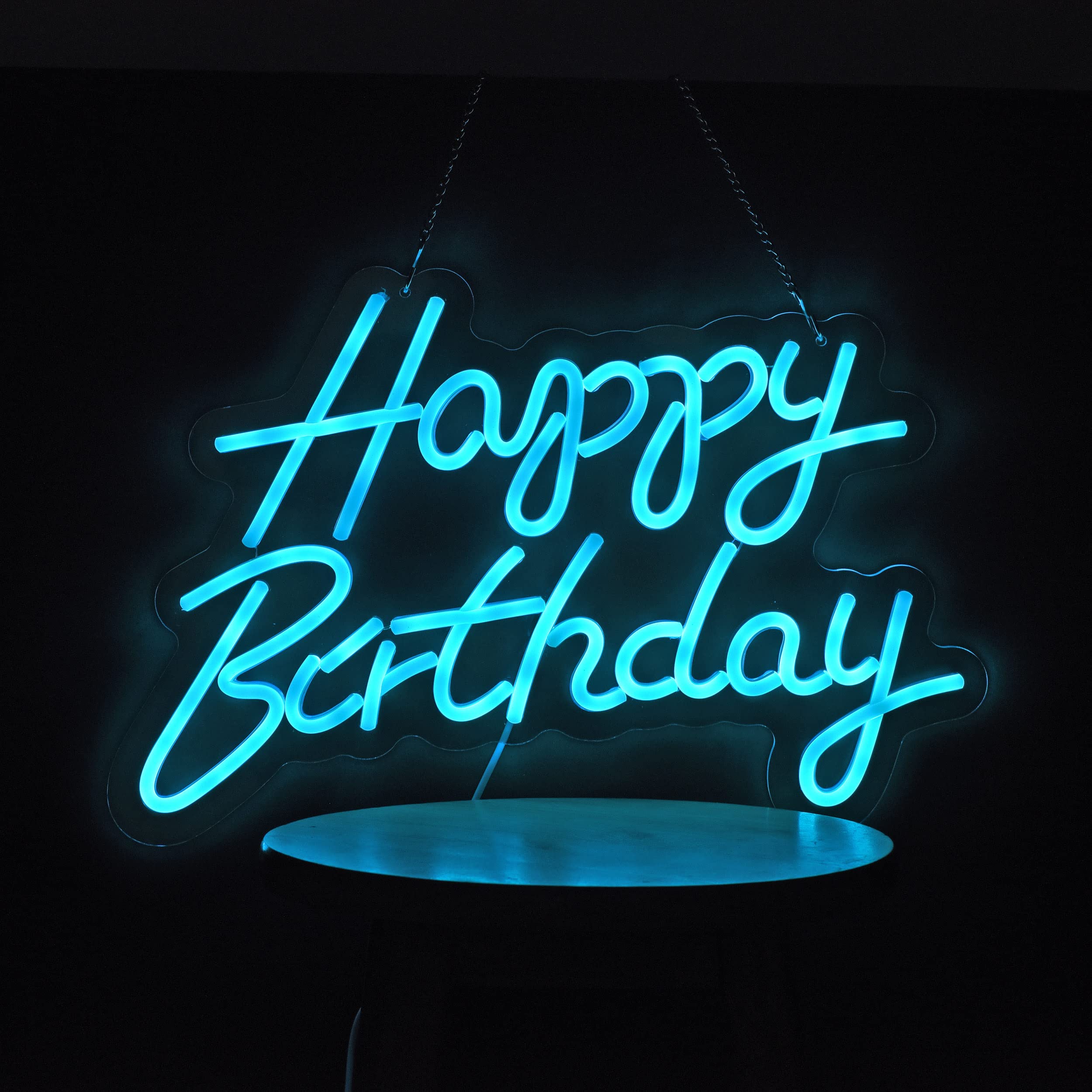 Amazon.co.jp: Happy Birthday ネオンサイン 壁装飾 調光スイッチ付き 