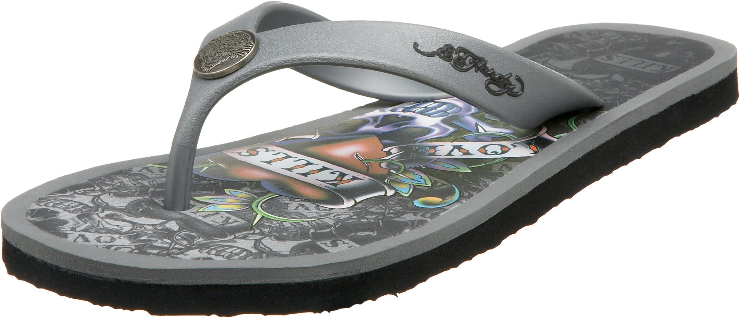 Ed Hardy Flip Flop Beach Comber Sandal for Men