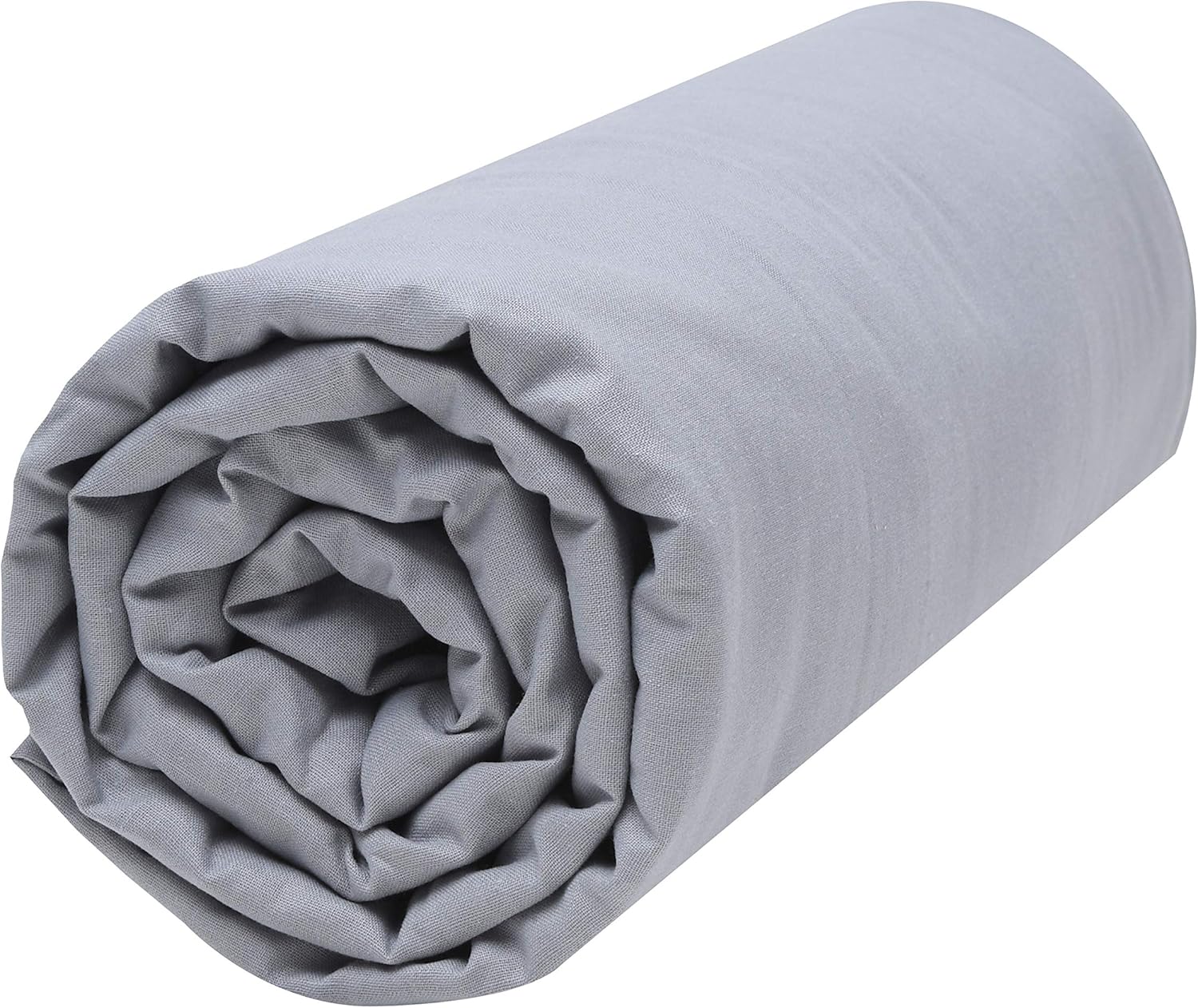 P’tit Basile Baby cot Bed Flat Sheet Organic Cotton Dark Grey