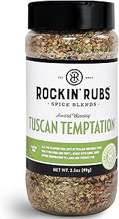 Sponsored Ad - Tuscan Temptation Italian Seasoning | Gluten Free Blend of Italian Herbs, Spices and Seasonings | Great for...