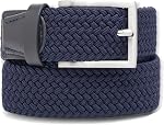 Mens Stretch Belt, Woven Elastic Braided Web Belt Casual for Golf Hunting Pants Jeans