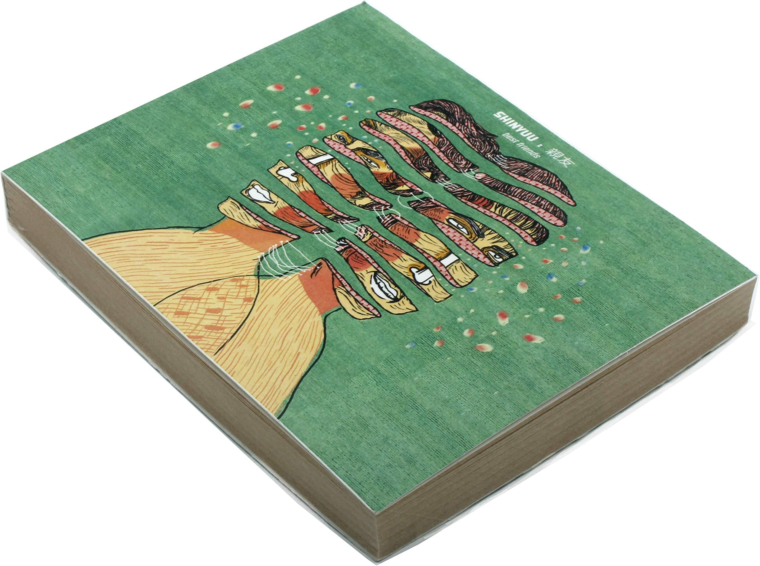 Resha Sketch Book for Artists Brown Recycled Papers 72 Sheets 144 Pages, 6 Inch X 5 Inch, Shinyuu