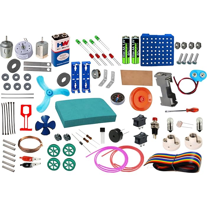 Buy THE CURIOUS BRAIN Plastic Educational Electronic Hobby Kit 85