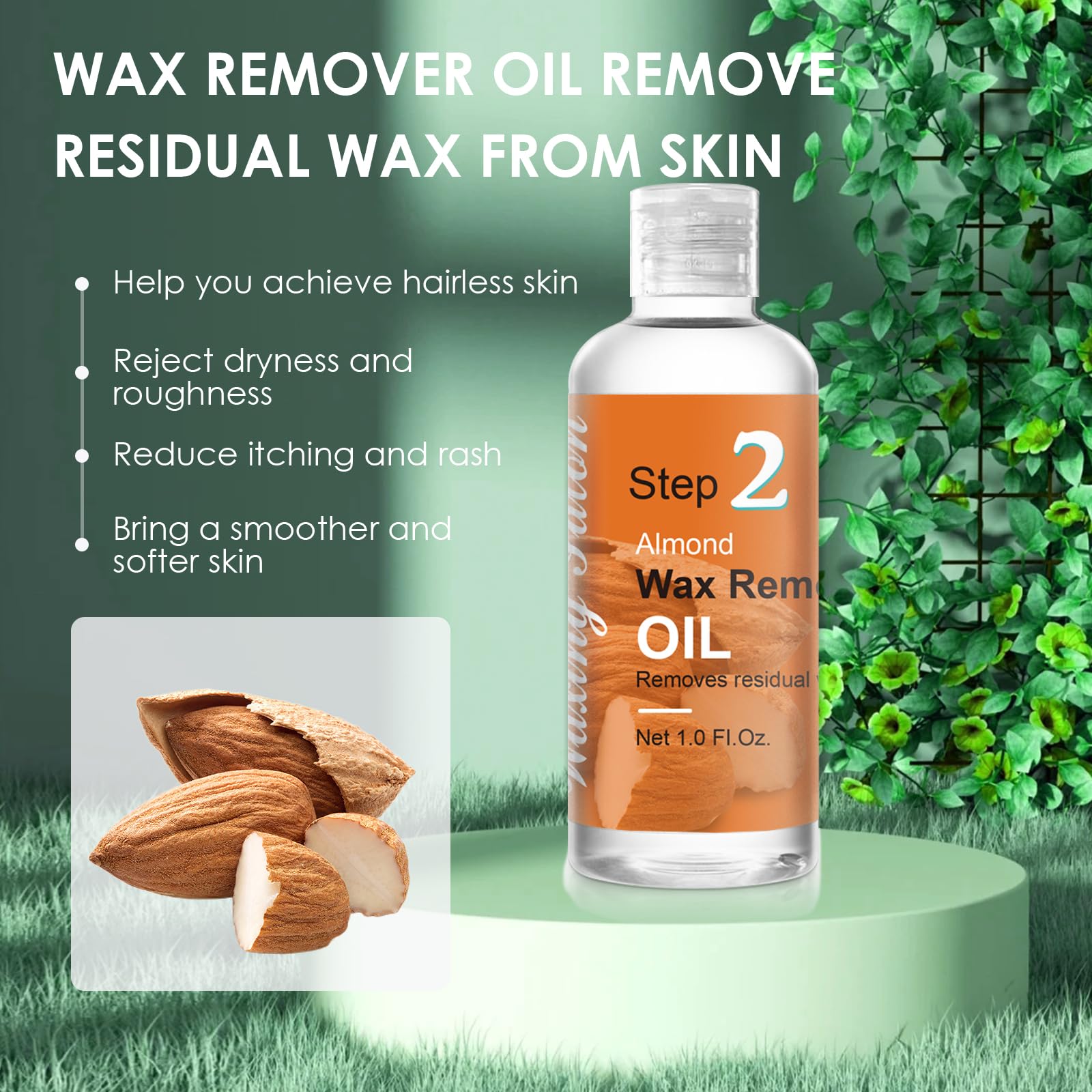 Demine Pre and Post Wax Care Kit, Professional Waxing Kit for Women at Home, Pre-Wax Cleanser, Wax Remover Oil, After Wax Cooling Aloe Vera Gel for Soothing Skin
