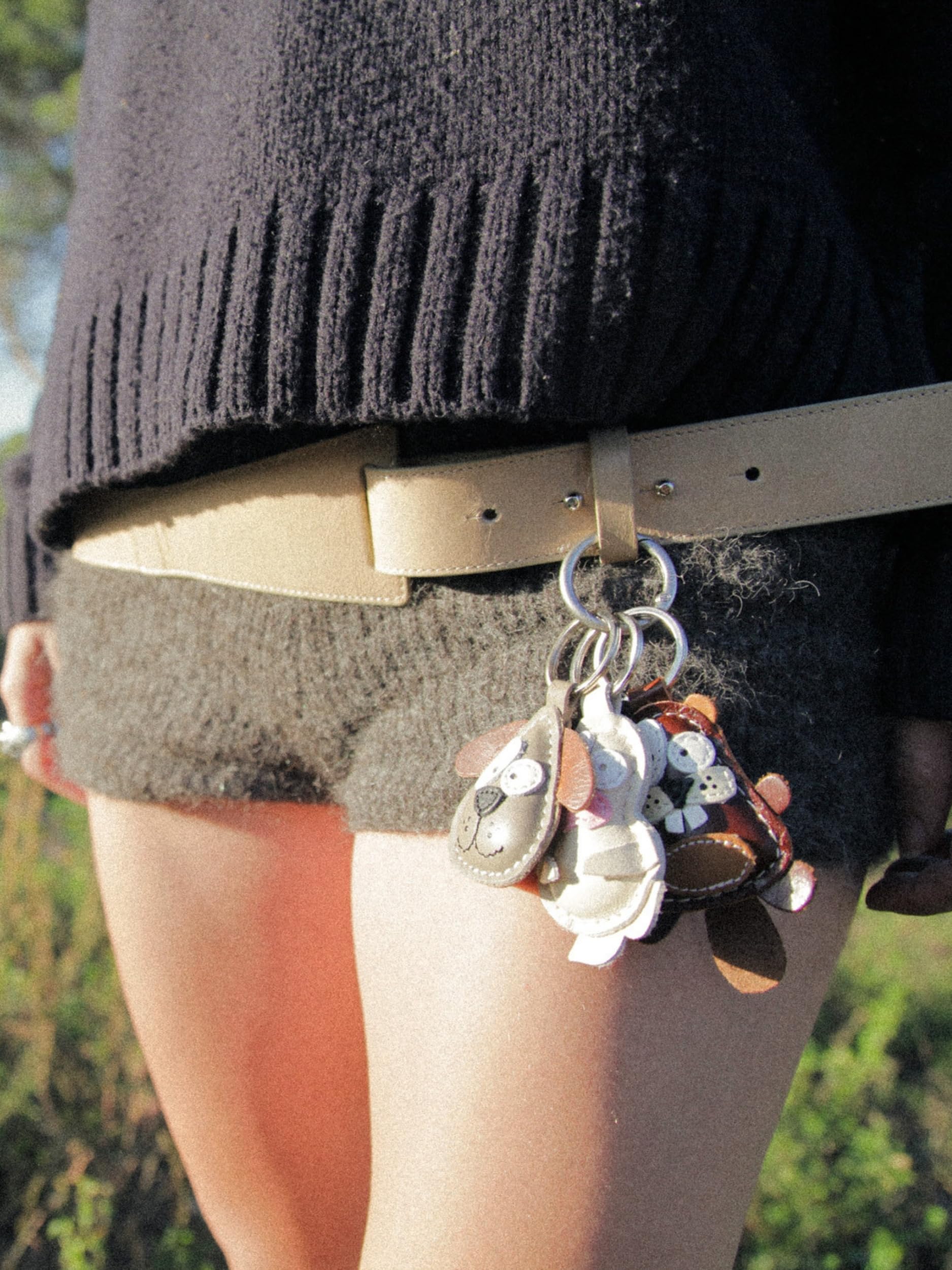 Simaru portachiavi animali, portachiavi in vera pelle, portachiavi di alta qualità, Made in EU, regalo di Natale, compleanno, anniversario, trova portachiavi con animale preferito