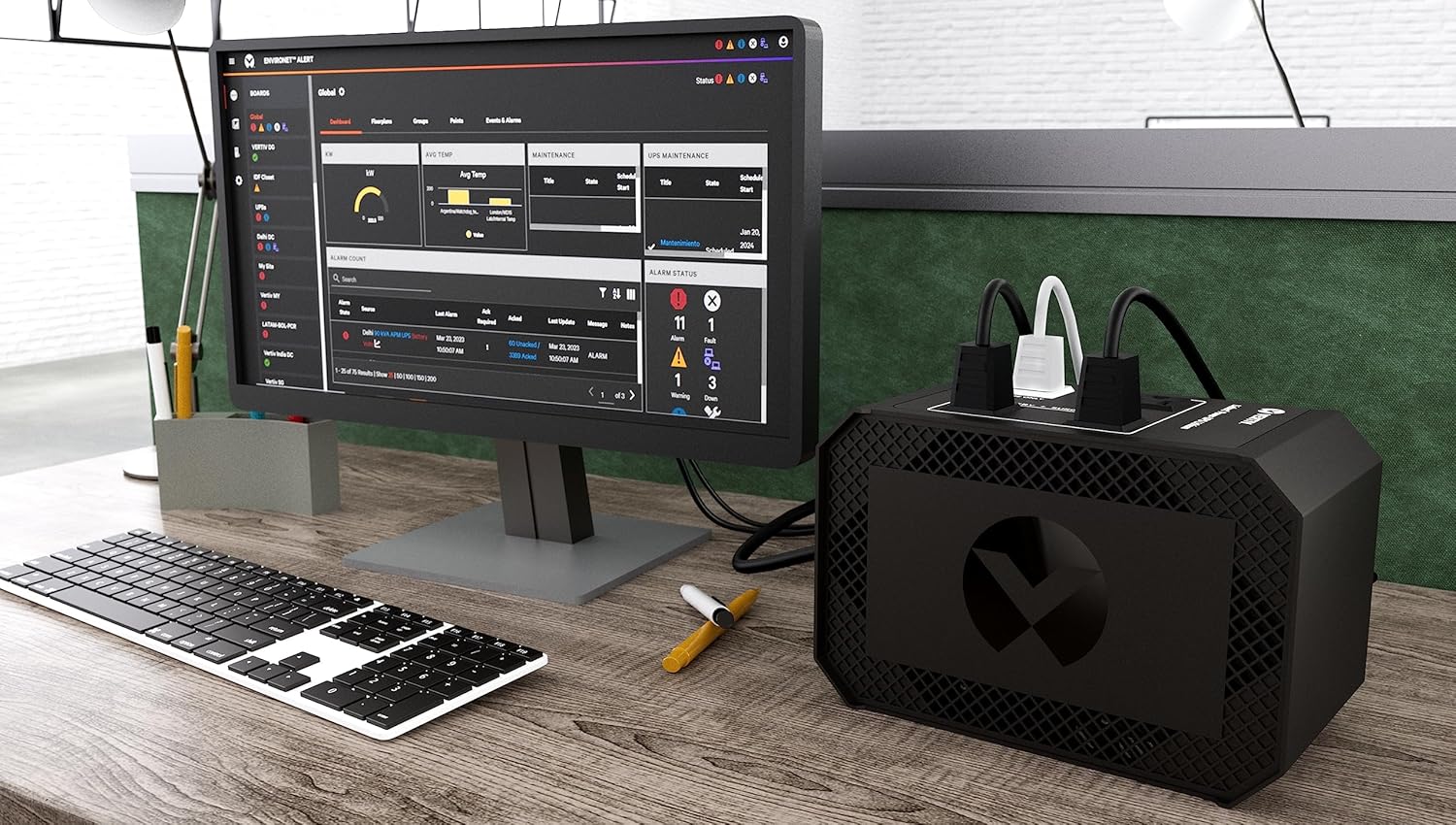 Vertiv Liebert Power-UPS Lithium, 400VA/240W, 120V, Lithium-Ion, Standby UPS, (4) NEMA 5-15R outlets (3 Battery Backup), Energy Star Certified, Compact Lightweight (PUL-400LVT)