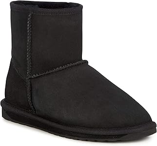 EMU Australia Stinger Nano ブラック Amazon.com | EMU Australia - Stinger Mini Womens Boot, Black, US 5