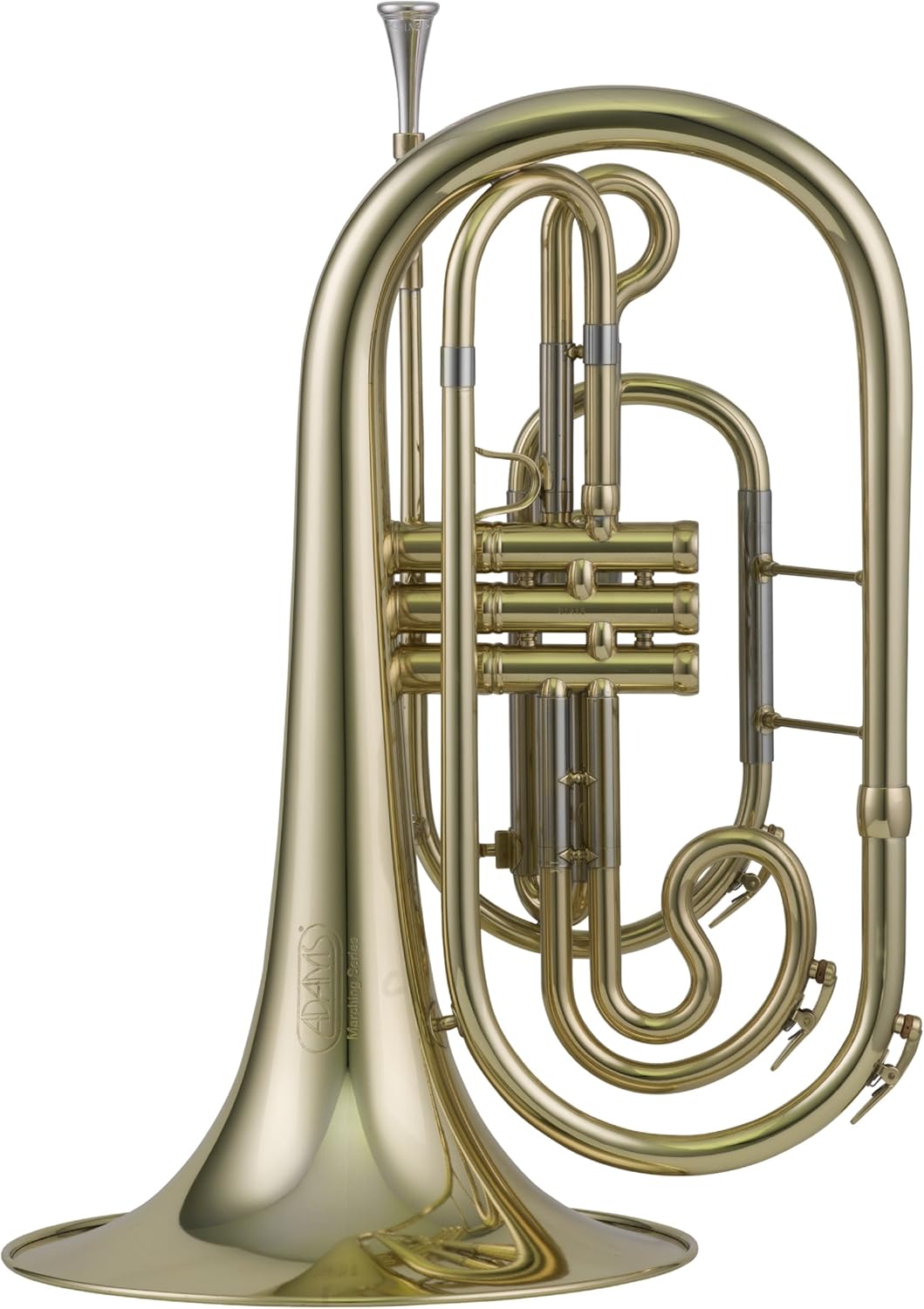 Adams Marching French Horn w/case, Lacquer (MF1) Musical Instruments