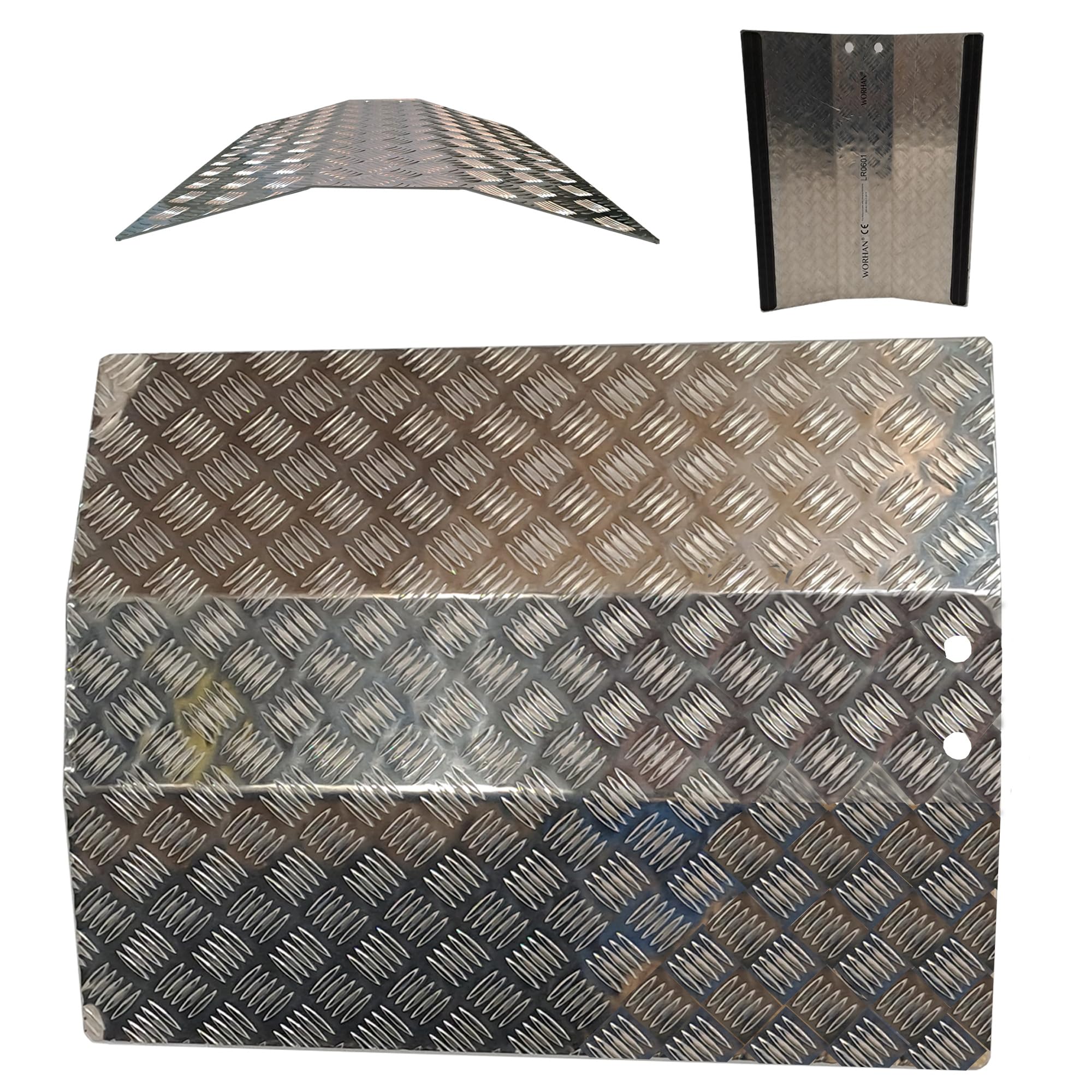 Mobilna rampa progowa, platforma ładunkowa, rampa schodowa, rampa dla wózków inwalidzkich, aluminiowa, rampa progowa TR55