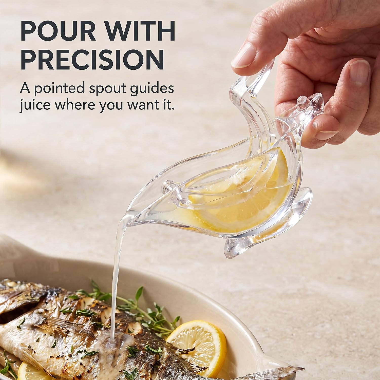 2 Pack Bird shape Lemon Squeezer, Lemon Juicer Acrylic Manual Juice Lime Squeezer Bird Shape Hand Juicer for Orange Lemon Lime Pomegranate image 3