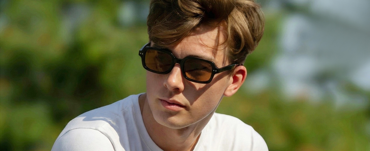 小物 Archive   square sunglasses VANLINKER Retro Small Square Sunglasses for Men Women Trendy 90s