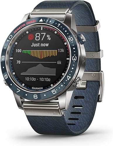Garmin MARQ Captain, Men's Luxury Tool Watch with Advanced Nautical Features, Track Wind Speed, Direction, Temperature and Tide Information