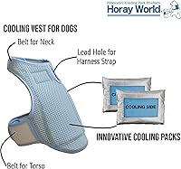 Vista 3 de Innovador paquete de enfriamiento para chaleco de refrigeración para perros (XL)