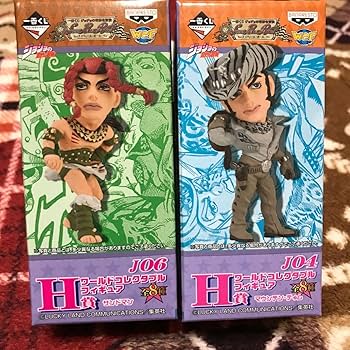 【4点セット】スティールボールラン　ワールドコレクタブルフィギュア　全4種 Amazon.co.jp: 一番くじ ジョジョの奇妙な冒険 Part7 スティール