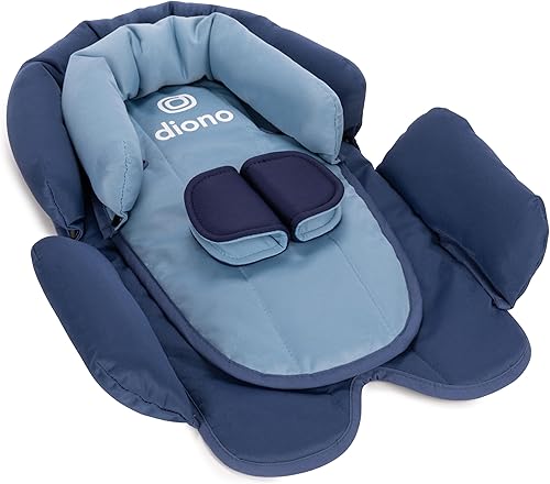 Miniatura 4 de Diono Cuddle - Paquete de 2 almohadas suaves de apoyo para la cabeza del bebé, cuello y cuerpo para recién nacido, cojín de inserción súper suave