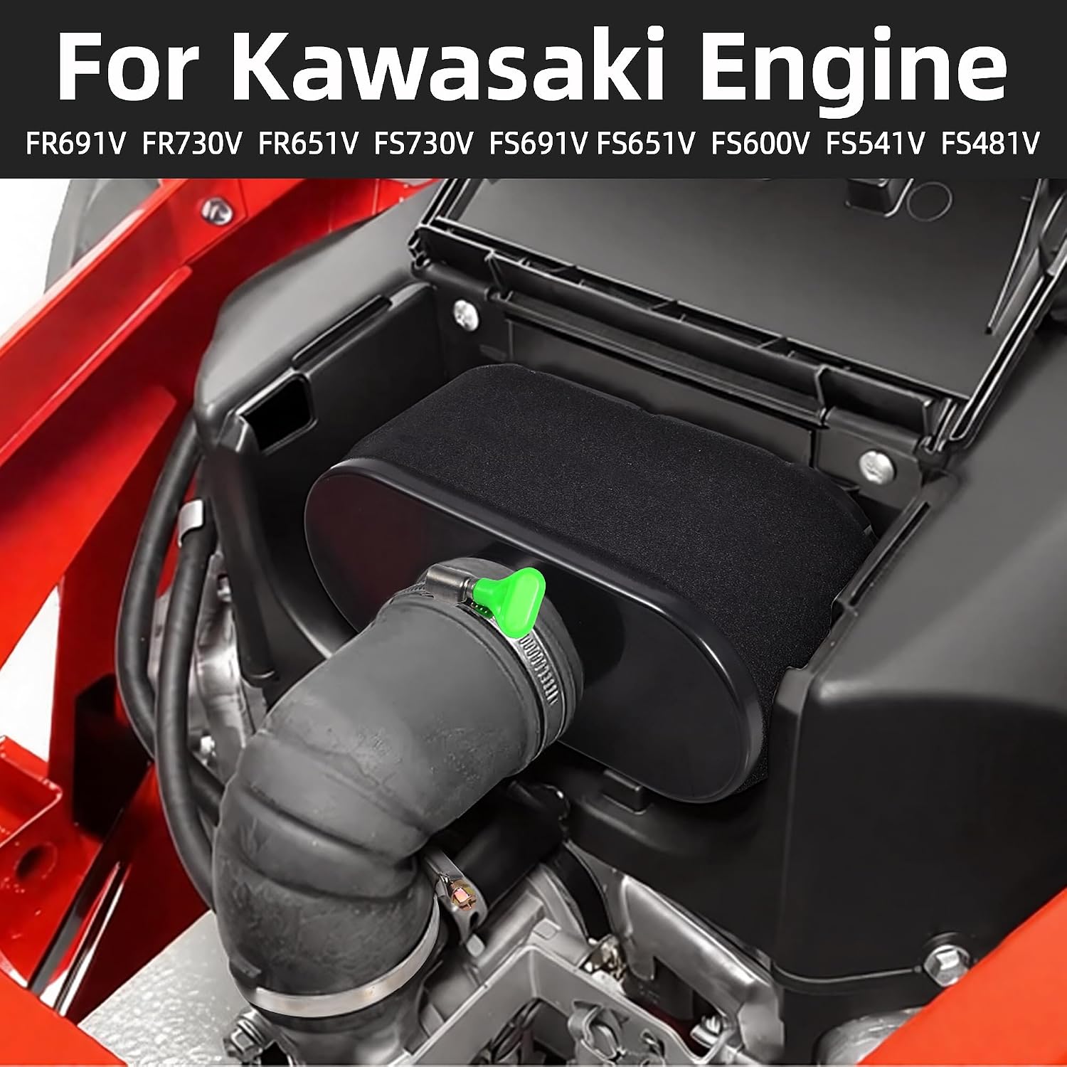 FR691V Tune Up Kit for Kawasaki 11013-0752 Air Filter FR651V FR730V FS481V FS541V FS600V FS651V FS691V FS730V Engine Lawn Mower 11013-0813 FR691V Oil Filter 49065-7007 Oil Change Kit
