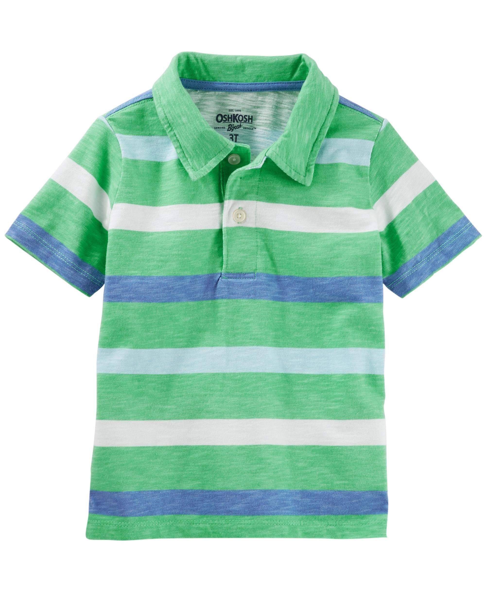 OshKosh B'goshMulti Strip Polo Boys T-shirts