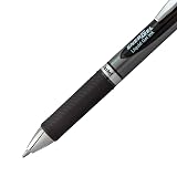 Pentel Energel RTX Retractable Liquid Gel Pen, Bold Line, Metal Tip, Black Ink Pack of 2 (BL80BP2A) – view 4
