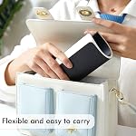 8 Pack en vrac pour le journal de couverture souple, Feela Notebooks College Règled for Work, Lined Travel Journal pour les femmes hommes, Note Prendre note fournitures scolaires écriture d'affaires, 8.2” x 5.5”, A5, noir