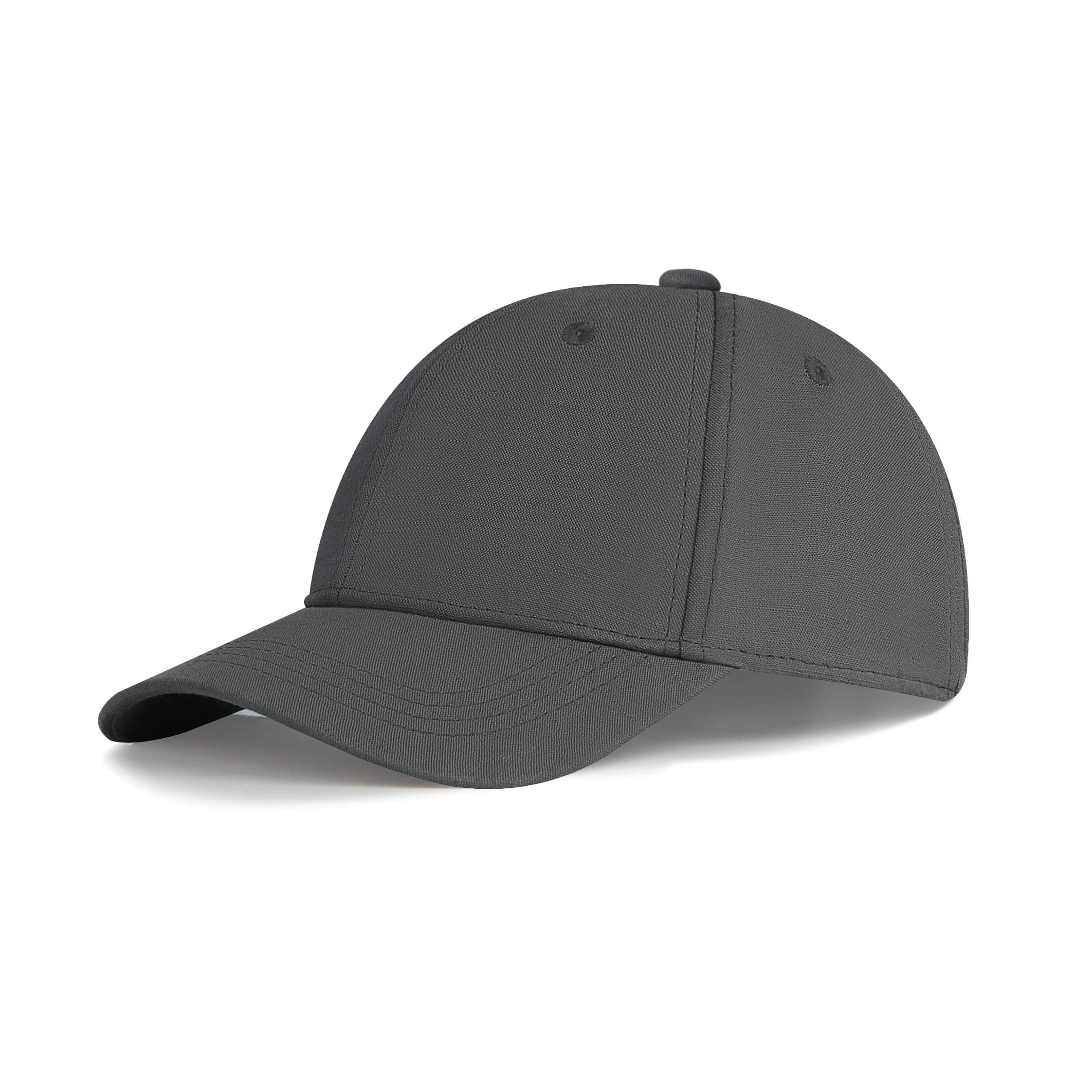 Zylioo Gorra de béisbol de lino XXL para hombres y mujeres, sombrero de verano transpirable grande, gorra casual ajustable para viajes, caminar, playa — view 7