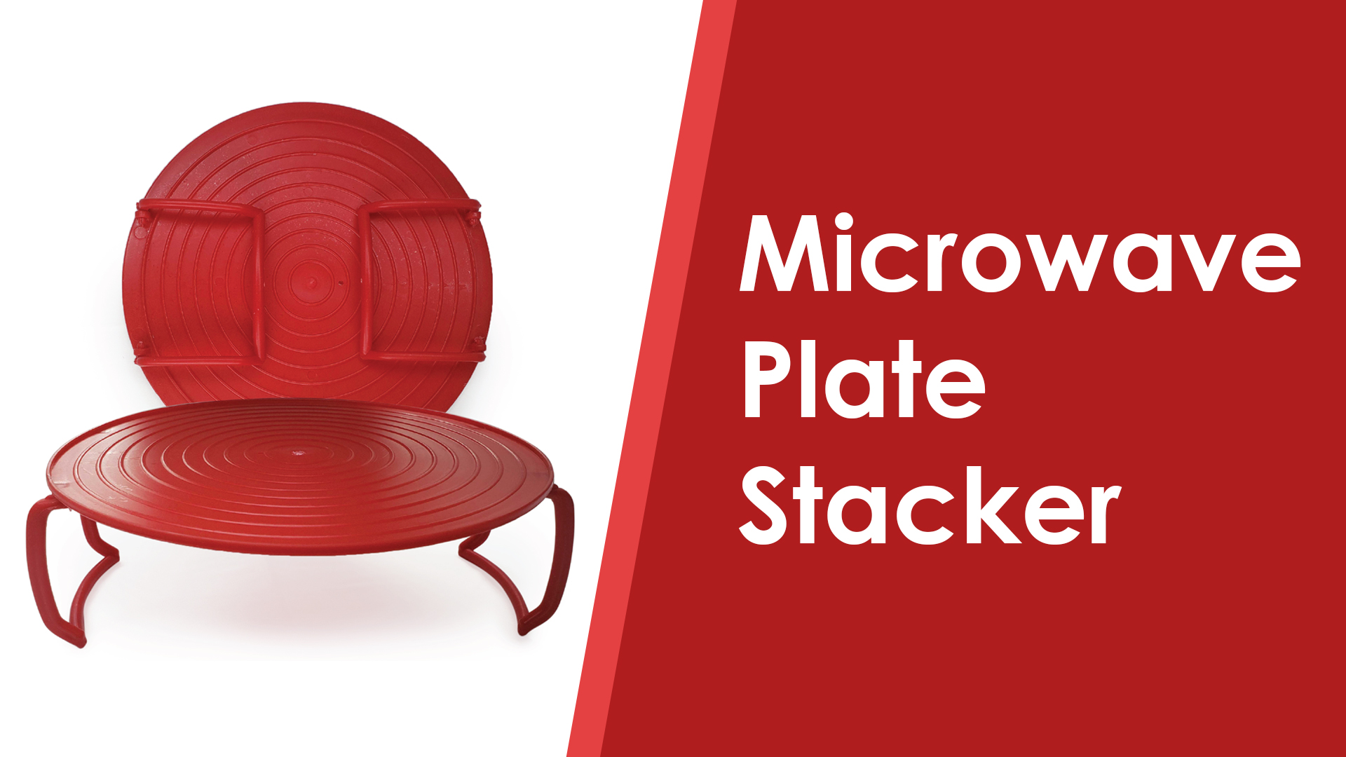 Watch 3 in 1 Microwave Plate Stacker - Kitchen Discovery on Amazon Live