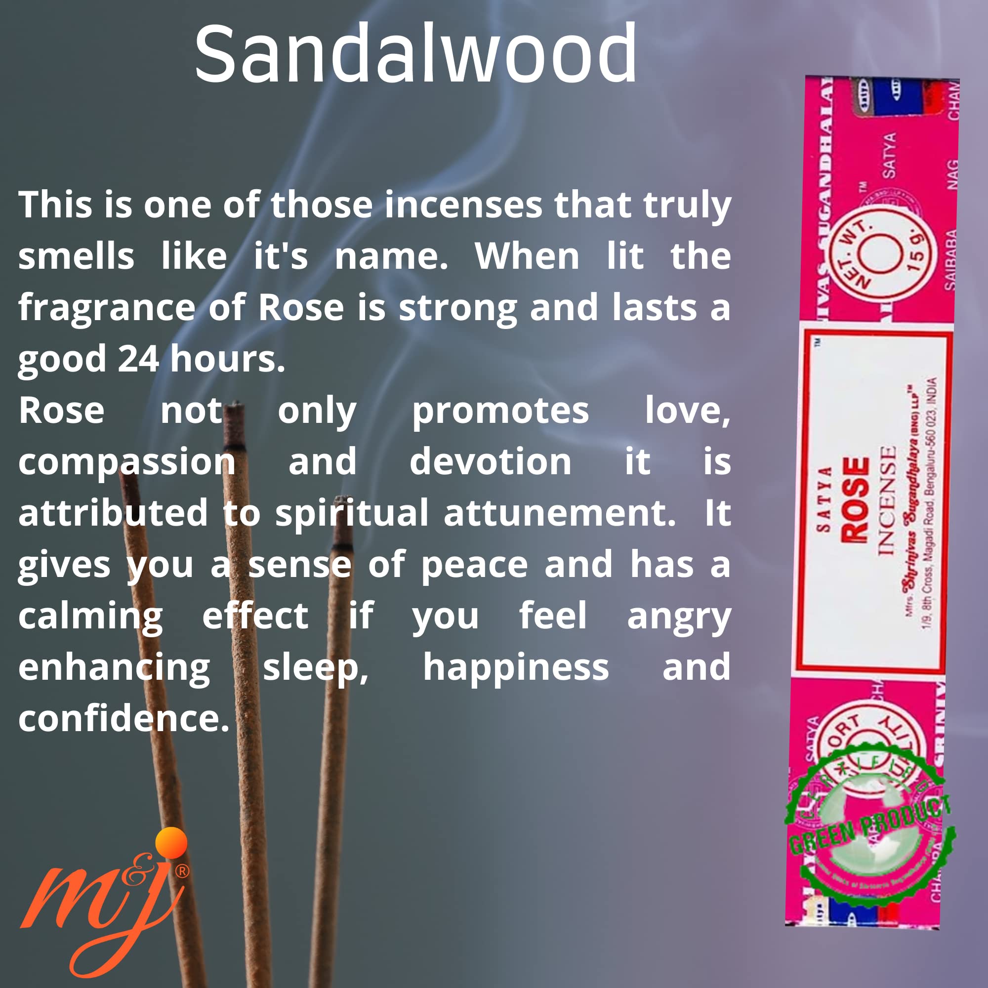 Original Satya Nag Champa Rose Incense Sticks - Image 2