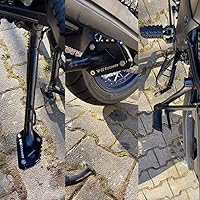 Vista 2 de Modeer Para V-Strom 1000 1000XT DL1000 2014-2021 V-Strom 1050 1050XT DL1050 2019-2024 Soporte lateral de pie Ampliar placa de extensión almohadilla