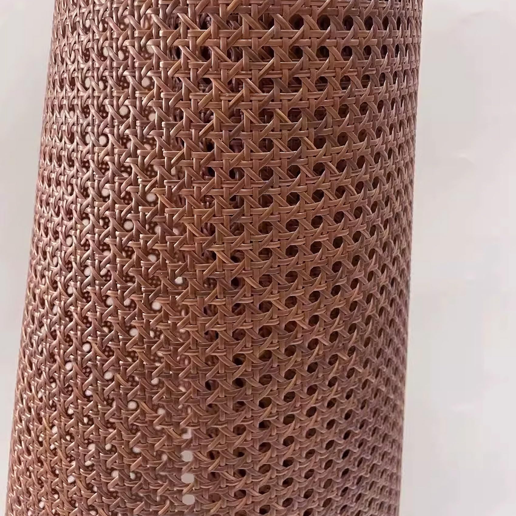 Fettuccia Rattan in Plastica, Larghezza 50cm Rotolo Paglia di Vienna Sintetico, Rete Aperta di Canna Materiale per Mobili, Fai-da-Te, Armadio, Sedia(40x200cm)