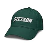 Stetson Hatters Title Green Officially Licensed Adjustable Baseball Hat