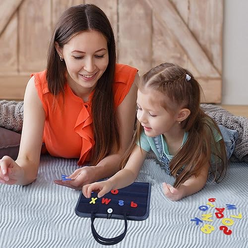 Miniatura 3 de Esjay Tablero ocupado para niños pequeños tablero sensorial para habilidades motoras finas juguetes Montessori para actividades de viaje en