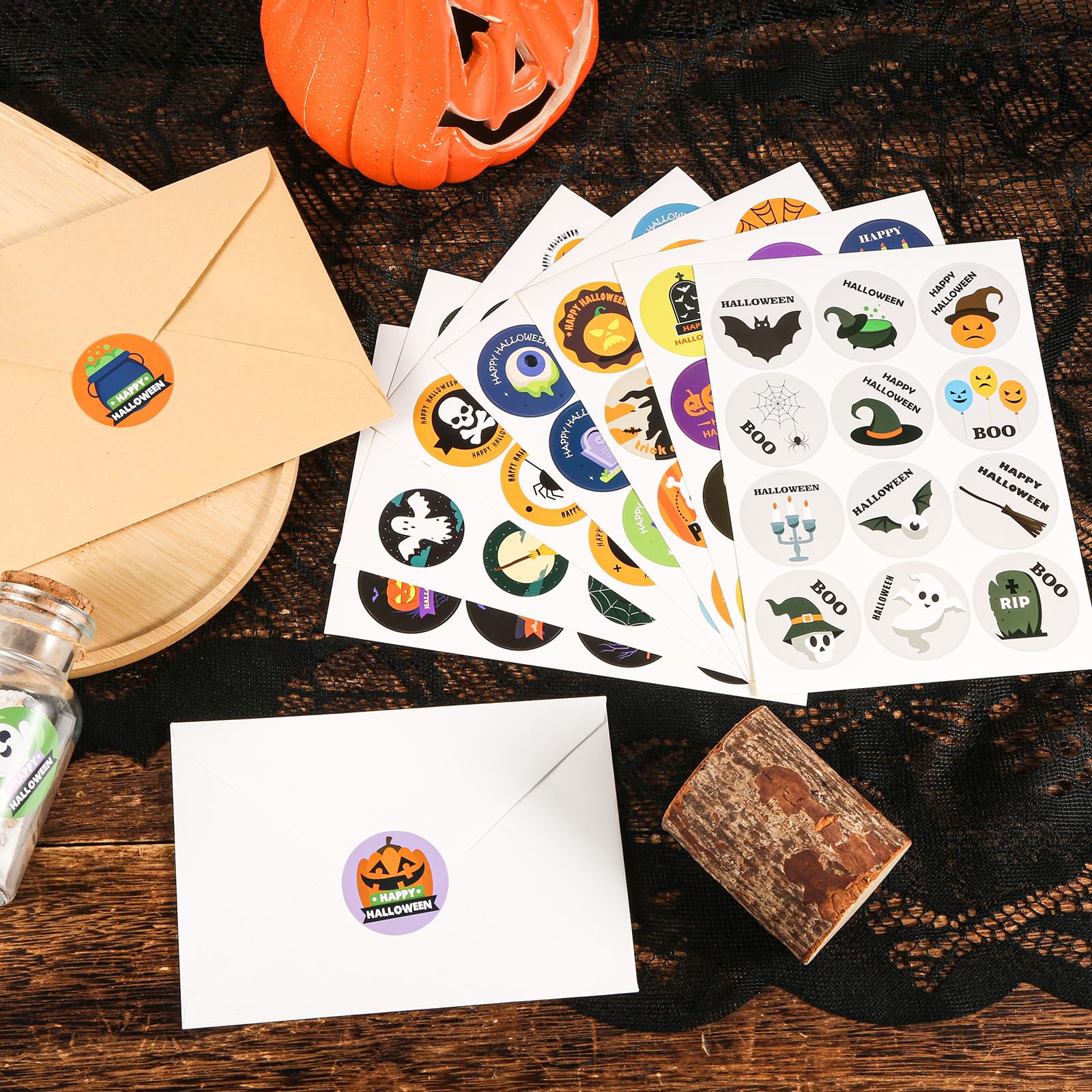 Halloween Autocollants, 235 Pcs Autocollants D'halloween