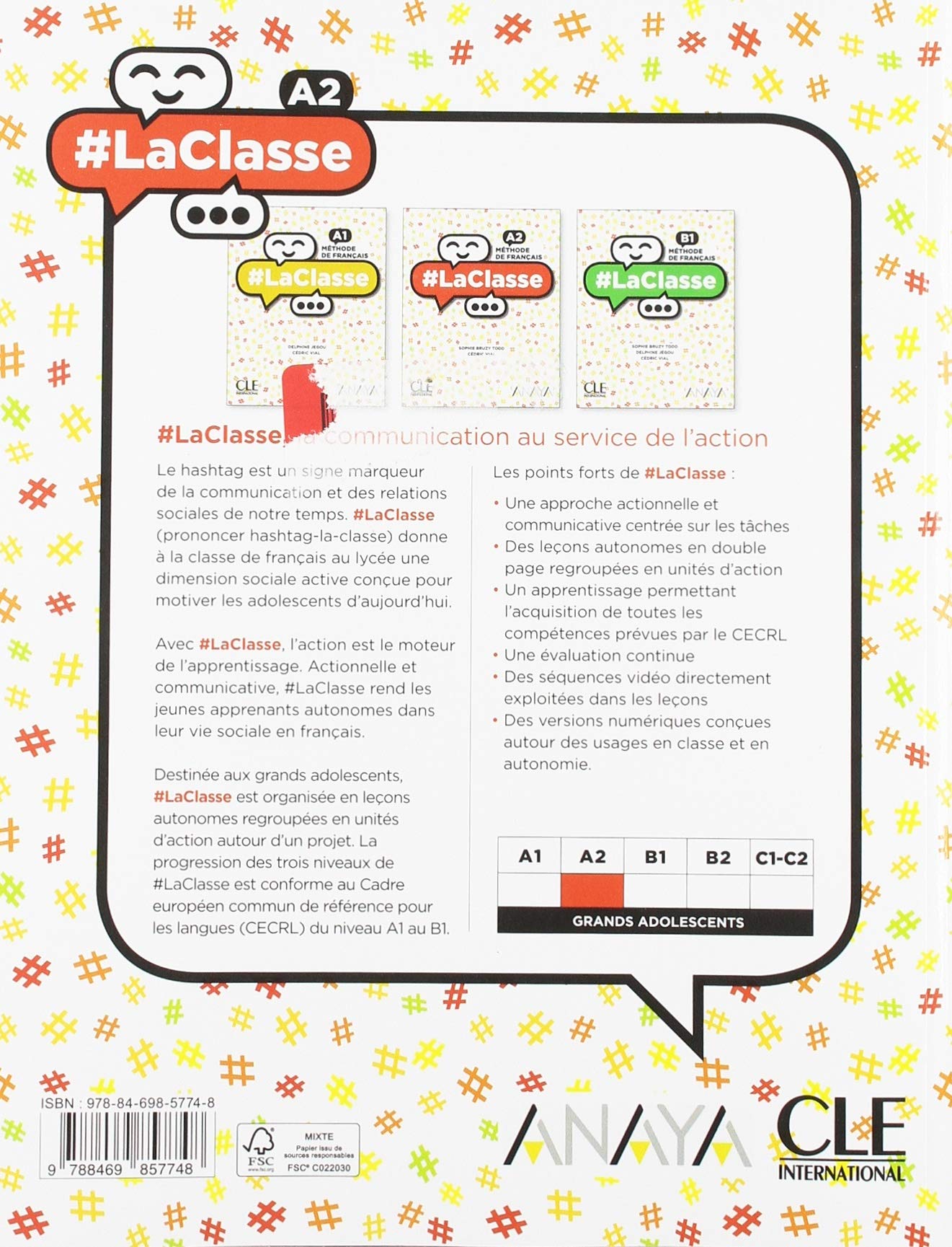 LACLASSE A2 LIVRE DE L'ELEVE