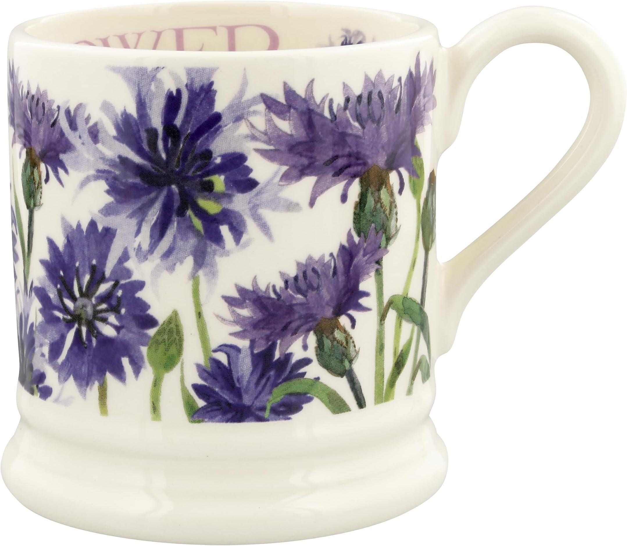 Emma Bridgewater Flowers Cornflower 1/2 Pint Mug