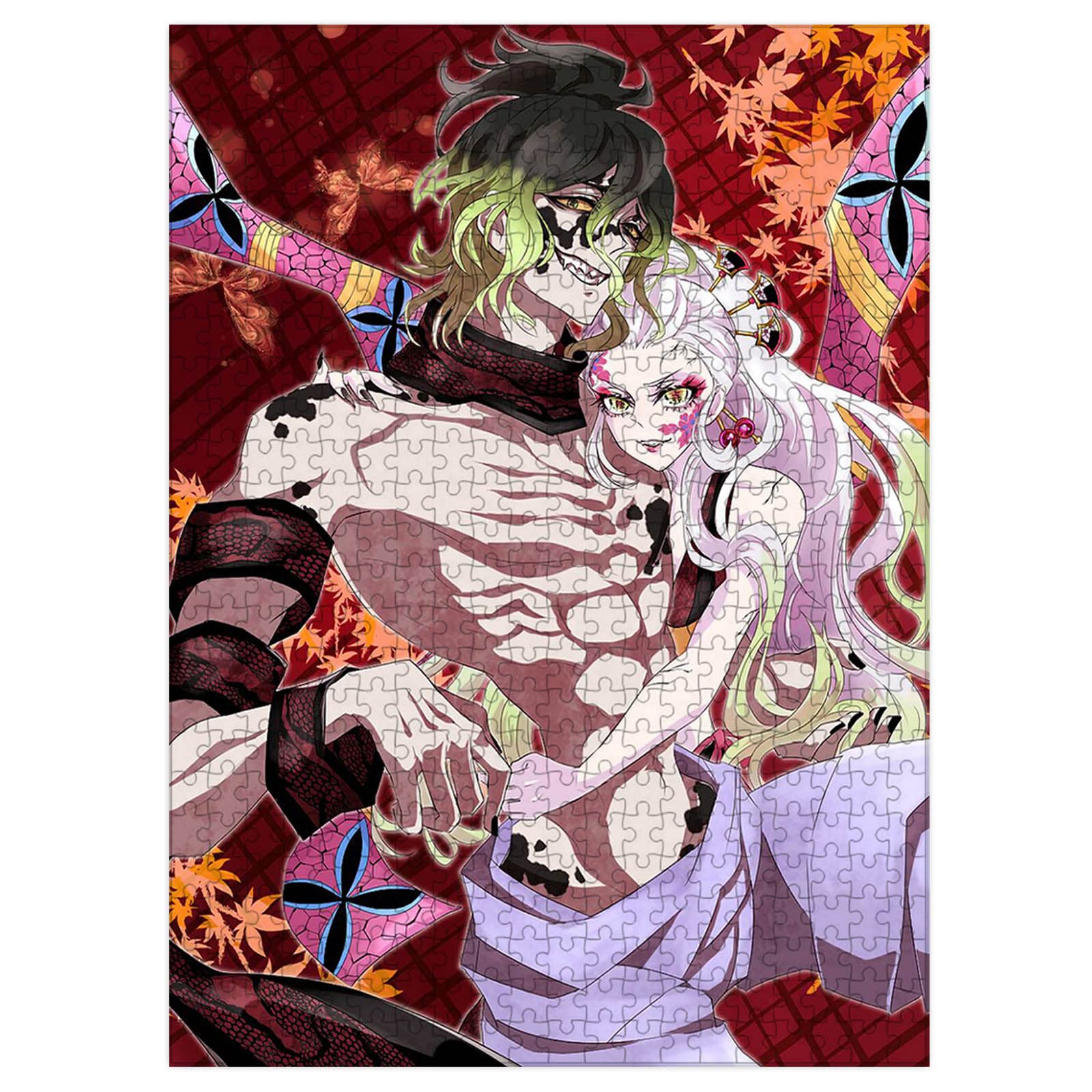 Amazon | 鬼滅の刃 パズル 500ピース 遊郭編 墮姫 妓夫太郎 鬼滅