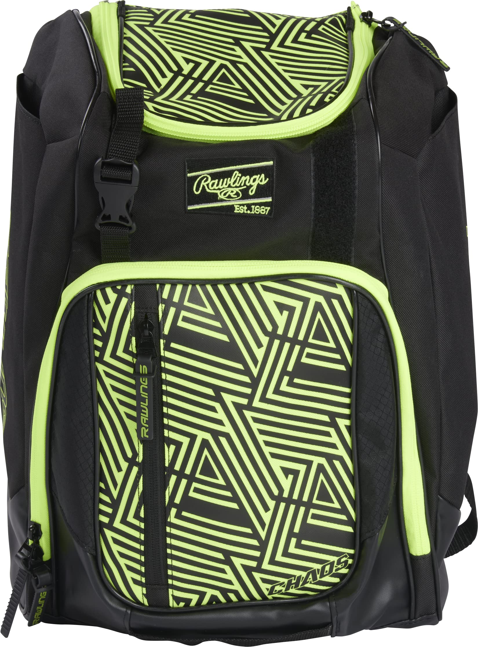 Rawlings Chaos Rucksacktaschen-Serie, Jugendliche, Baseball- und Fastpitch-Softball, mehrere Farben