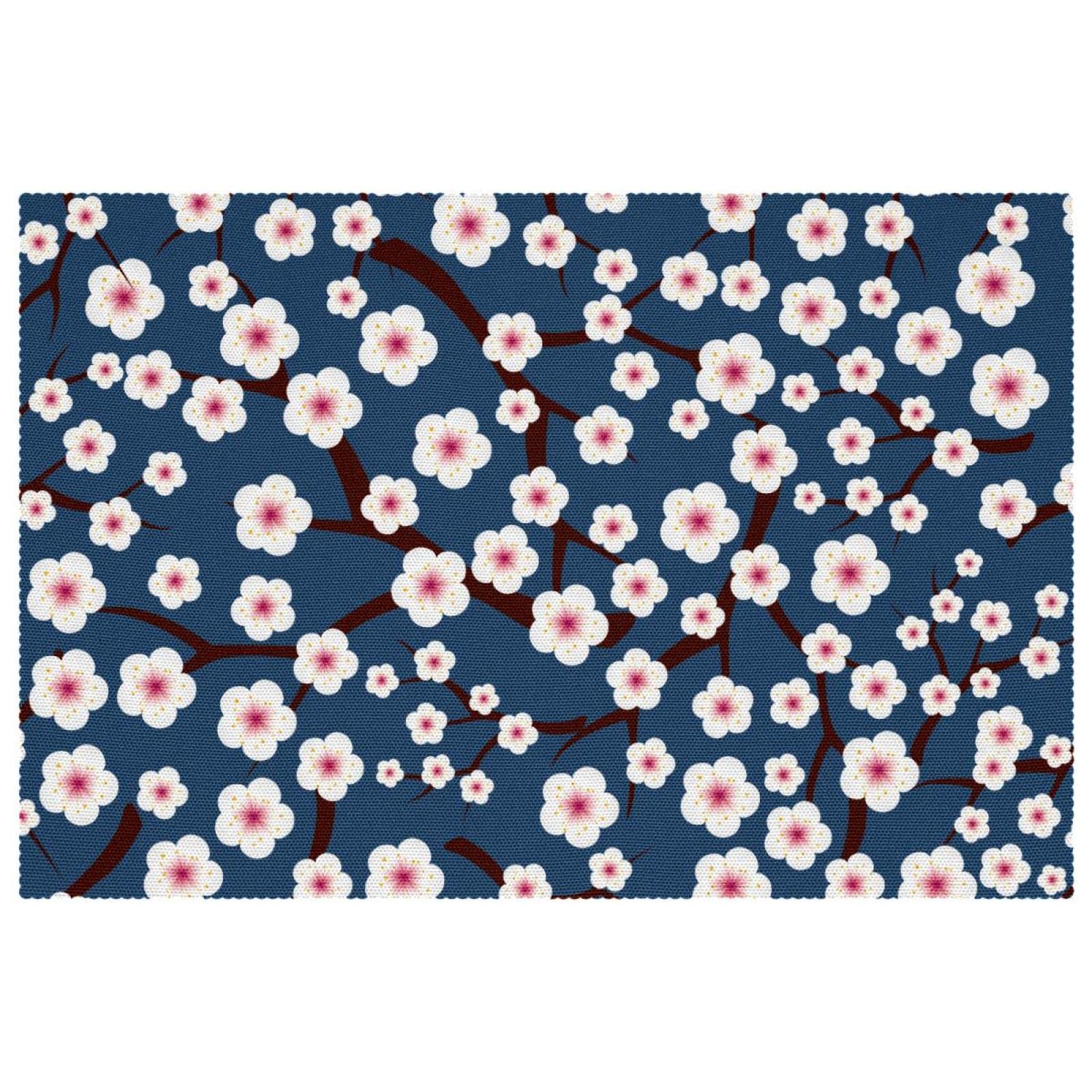 Set de table antidérapant pour protéger la table des plats chauds lot de 6 floral