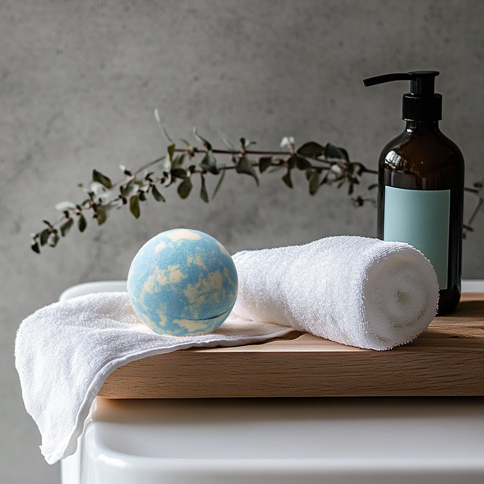 Bomba da bagno da donna, 9 bombe da bagno fatte a mano con oli essenziali naturali e burro di cocco, regalo di Natale per mamma, moglie e fidanzata, fragranze floreali Burb
